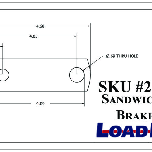 SANDWICH PLATE BRAKE LINE Load Rite Trailers