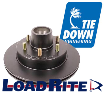 12 Vented Disc Brake Rotor Assembly Tie Down Engineering Load Rite Trailers