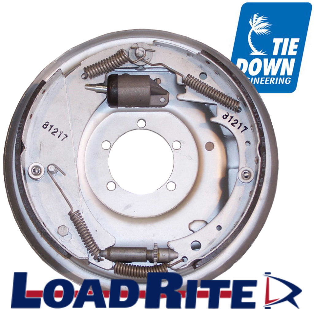 12" Free Backing Brake Assembly, Left Hand Load Rite Trailers