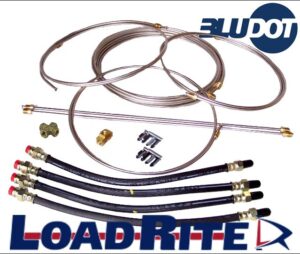 STAINLESS BRAKE LINE KIT - TANDEM TRAILER
