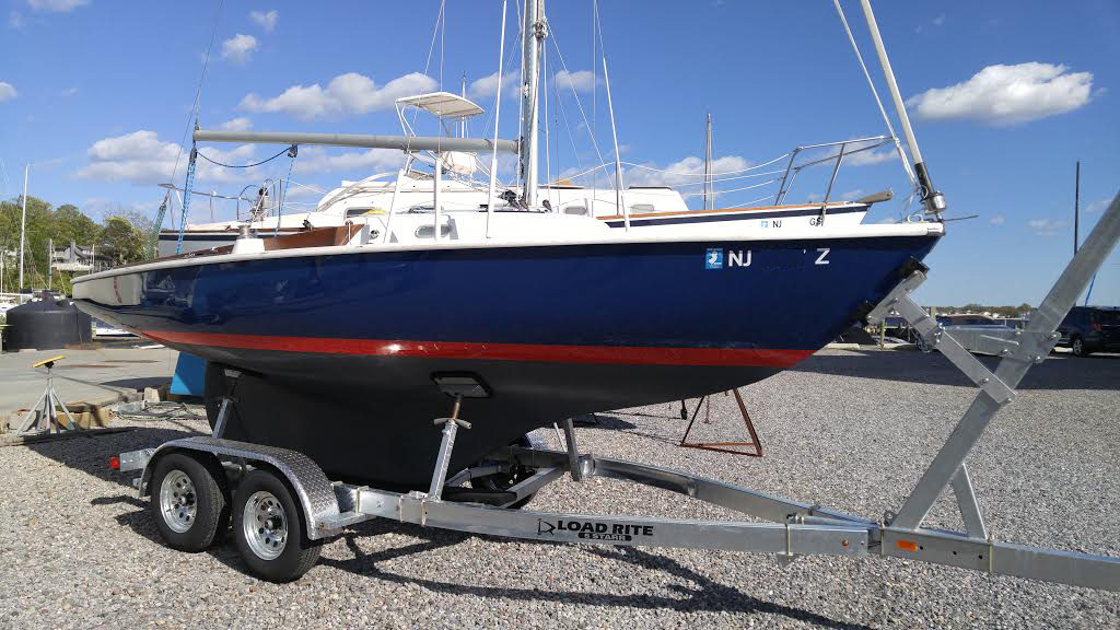 30 ft sailboat with trailer for sale