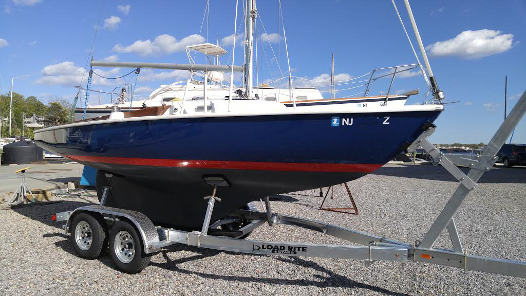 Sailboat trailer shop