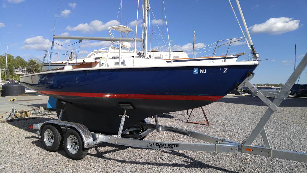 full keel sailboat trailer