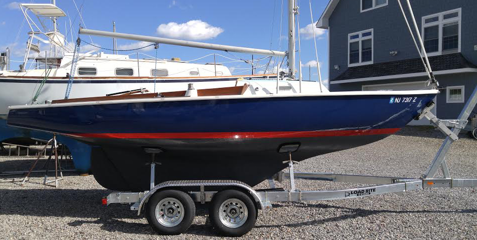 full keel sailboat trailer