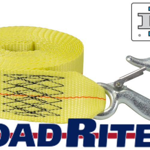 TWOSPEED TRAILER WINCH WITH HD YELLOW STRAP 3200LB Load Rite Trailers