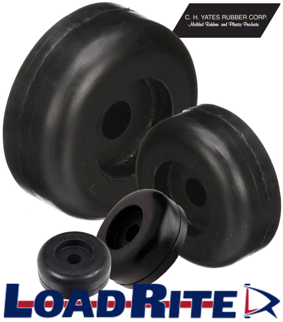 BLACK ROLLER END CAP Load Rite Trailers