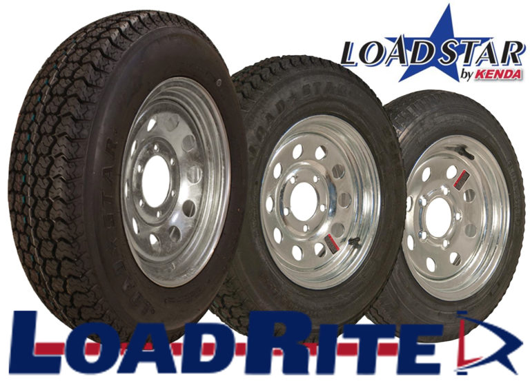 KR35 GALVANIZED RADIAL WHEEL/TIRE ASSEMBLY Load Rite Trailers