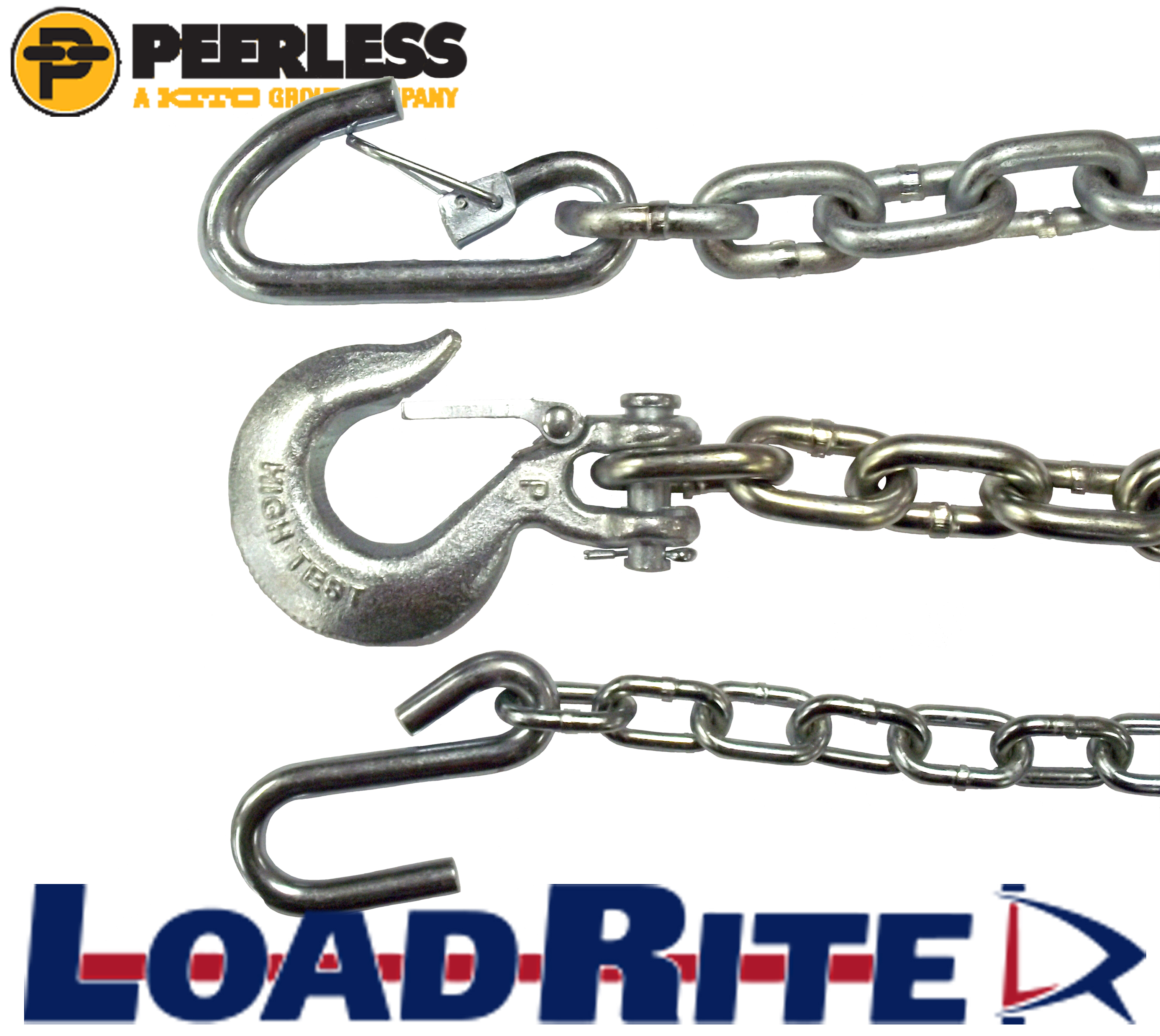 Peerless  Trailer Chain - S-Hooks